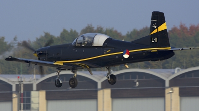 Photo ID 205237 by Robert Flinzner. Netherlands Air Force Pilatus PC 7 Turbo Trainer, L 11