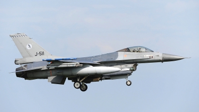 Photo ID 205378 by Peter Boschert. Netherlands Air Force General Dynamics F 16AM Fighting Falcon, J 511