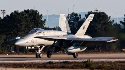 Photo ID 205353 by Marco Casaleiro. Spain Air Force McDonnell Douglas F A 18A Hornet, C 15 81