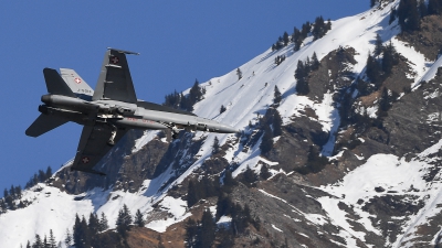 Photo ID 205615 by Luca Fahrni. Switzerland Air Force McDonnell Douglas F A 18C Hornet, J 5013