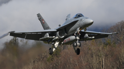 Photo ID 205670 by Luca Fahrni. Switzerland Air Force McDonnell Douglas F A 18C Hornet, J 5008