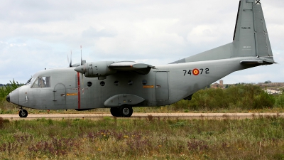 Photo ID 207926 by F. Javier Sánchez Gómez. Spain Air Force CASA C 212 100 Aviocar, T 12B 25