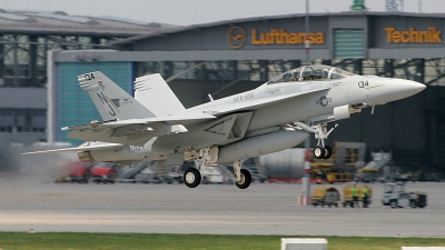 Photo ID 24340 by Lutz Lehmann. USA Navy Boeing F A 18F Super Hornet, 166675