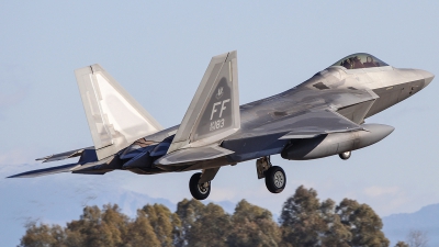 Photo ID 208168 by Ruben Galindo. USA Air Force Lockheed Martin F 22A Raptor, 09 4183