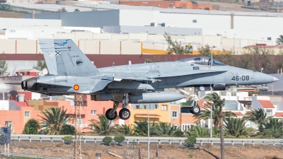Photo ID 208549 by Adolfo Bento de Urquia. Spain Air Force McDonnell Douglas F A 18A Hornet, C 15 80