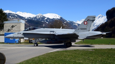 Photo ID 208710 by Sven Zimmermann. Switzerland Air Force McDonnell Douglas F A 18C Hornet, J 5004