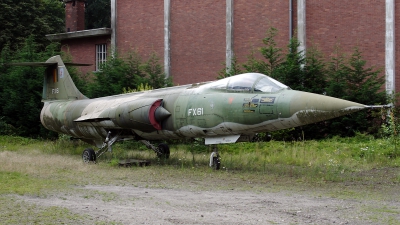 Photo ID 24513 by Walter Van Bel. Belgium Air Force Lockheed F 104G Starfighter, FX 61