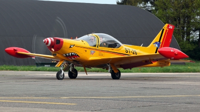 Photo ID 209469 by Carl Brent. Belgium Air Force SIAI Marchetti SF 260M, ST 26