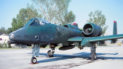 Photo ID 209623 by Chris Hauser. USA Air Force Fairchild A 10C Thunderbolt II, 80 0203