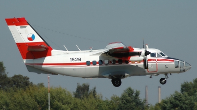 Photo ID 24551 by Radim Spalek. Czech Republic Air Force LET L 410FG, 1526