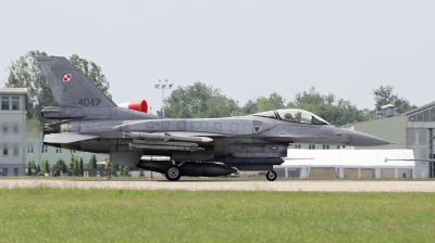 Photo ID 210506 by Milos Ruza. Poland Air Force General Dynamics F 16C Fighting Falcon, 4047