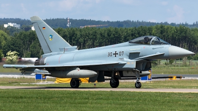 Photo ID 210647 by Thomas Ziegler - Aviation-Media. Germany Air Force Eurofighter EF 2000 Typhoon S, 30 07