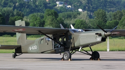 Photo ID 210687 by Ludwig Isch. Switzerland Air Force Pilatus PC 6 B2 H2M 1 Turbo Porter, V 632