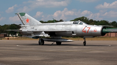 Photo ID 210705 by Carl Brent. Russia Air Force Mikoyan Gurevich MiG 21PFM, 47 RED