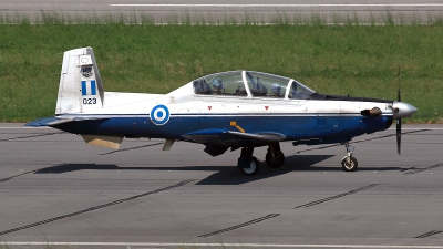 Photo ID 211411 by Carl Brent. Greece Air Force Raytheon T 6A Texan II, 023