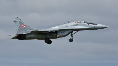 Photo ID 211566 by Rainer Mueller. Poland Air Force Mikoyan Gurevich MiG 29A 9 12A, 105