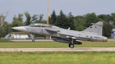 Photo ID 211881 by Milos Ruza. Czech Republic Air Force Saab JAS 39D Gripen, 9820