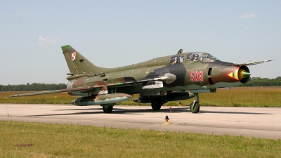 Photo ID 24781 by Lutz Lehmann. Poland Air Force Sukhoi Su 22UM 3K, 508