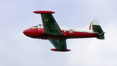 Photo ID 212233 by Gerrit Kok Collection. UK Air Force Hunting Percival P 84 Jet Provost T3A, XM366