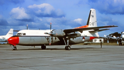 Photo ID 212393 by Gerrit Kok Collection. Netherlands Air Force Fokker F 27 300M Troopship, C 10