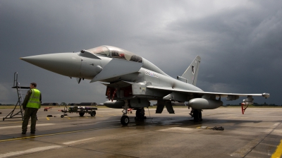 Photo ID 24860 by Lee Barton. UK Air Force Eurofighter Typhoon T3, ZJ815
