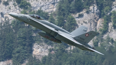 Photo ID 212664 by Luca Fahrni. Switzerland Air Force McDonnell Douglas F A 18C Hornet, J 5005