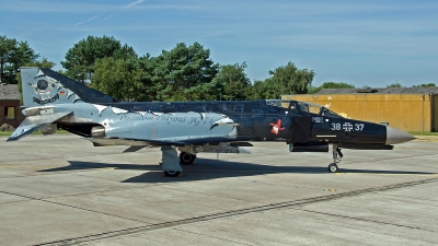 Photo ID 24843 by Lieuwe Hofstra. Germany Air Force McDonnell Douglas F 4F Phantom II, 38 37