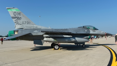 Photo ID 213170 by Rod Dermo. USA Air Force General Dynamics F 16C Fighting Falcon, 90 0731