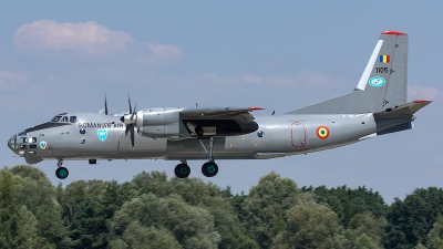 Photo ID 213151 by Thomas Ziegler - Aviation-Media. Romania Air Force Antonov An 30, 1105