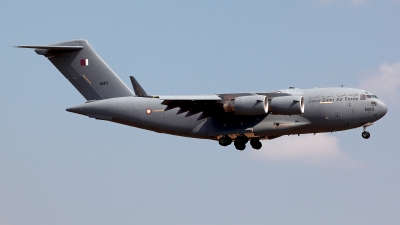 Photo ID 214076 by Carl Brent. Qatar Emiri Air Force Boeing C 17A Globemaster III, A7 MAO