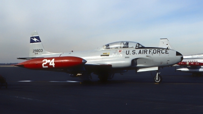 Photo ID 214088 by Gerrit Kok Collection. USA Air Force Lockheed T 33A Shooting Star, 52 9803
