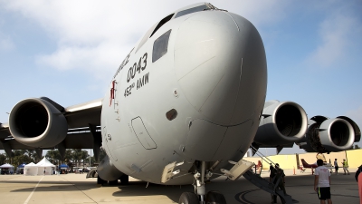 Photo ID 214525 by W.A.Kazior. USA Air Force Boeing C 17A Globemaster III, 97 0043