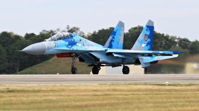 Photo ID 215210 by Milos Ruza. Ukraine Air Force Sukhoi Su 27UB1M, B 1831M1
