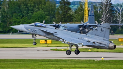 Photo ID 217520 by Radim Spalek. Czech Republic Air Force Saab JAS 39C Gripen, 9235