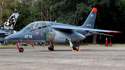 Photo ID 215447 by Carl Brent. Belgium Air Force Dassault Dornier Alpha Jet 1B, AT12