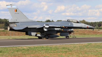 Photo ID 215561 by Milos Ruza. Belgium Air Force General Dynamics F 16AM Fighting Falcon, FA 104