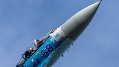 Photo ID 219562 by Martin Thoeni - Powerplanes. Ukraine Air Force Sukhoi Su 27P1M,  