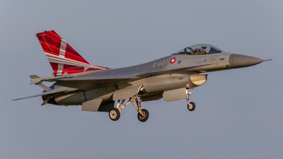 Photo ID 215847 by Radim Koblizka. Denmark Air Force General Dynamics F 16AM Fighting Falcon, E 607