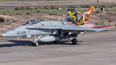 Photo ID 215953 by Adolfo Bento de Urquia. Spain Air Force McDonnell Douglas C 15 Hornet EF 18A, C 15 41