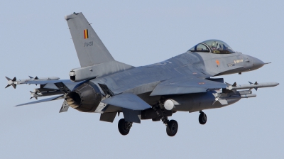 Photo ID 216190 by Alberto Gonzalez. Belgium Air Force General Dynamics F 16AM Fighting Falcon, FA 133