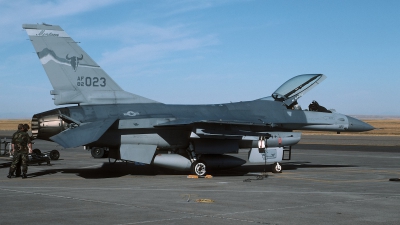 Photo ID 216321 by Henk Schuitemaker. USA Air Force General Dynamics F 16A ADF Fighting Falcon, 82 1023