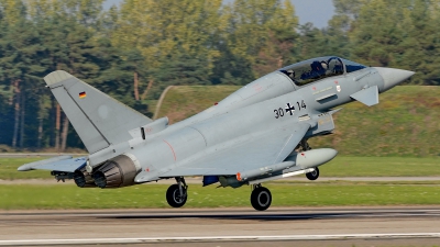 Photo ID 217151 by Dieter Linemann. Germany Air Force Eurofighter EF 2000 Typhoon T, 30 14