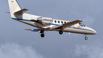 Photo ID 217475 by Bartolomé Fernández. Spain Navy Cessna 551 Citation II SP, U 20 3