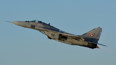 Photo ID 217511 by Vangelis Kontogeorgakos. Poland Air Force Mikoyan Gurevich MiG 29A 9 12A, 56