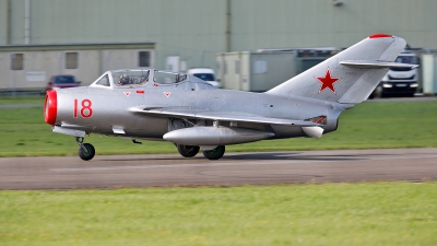 Photo ID 217769 by flyer1. Private Private Mikoyan Gurevich MiG 15UTI, N104CJ