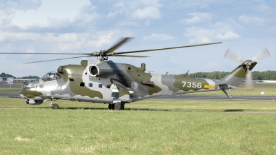 Photo ID 25253 by Radim Spalek. Czech Republic Air Force Mil Mi 35 Mi 24V, 7356