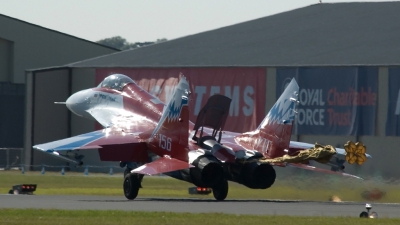 Photo ID 281 by David Skeggs. Company Owned RSK MiG Mikoyan Gurevich MiG 29OVT, 156 WHITE