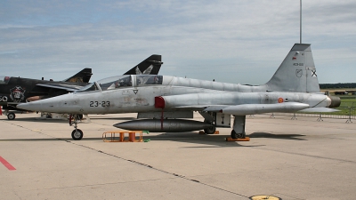 Photo ID 25291 by mark van der vliet. Spain Air Force Northrop SF 5M Freedom Fighter, AE 9 001