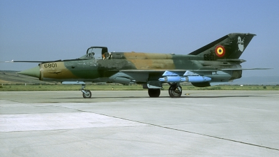 Photo ID 218600 by Marinus Dirk Tabak. Romania Air Force Mikoyan Gurevich MiG 21MF Lancer A, 6801