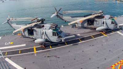 Photo ID 219068 by Pedro Castellano Garcia. Spain Navy Sikorsky SH 3H Sea King S 61B, HS 9 15